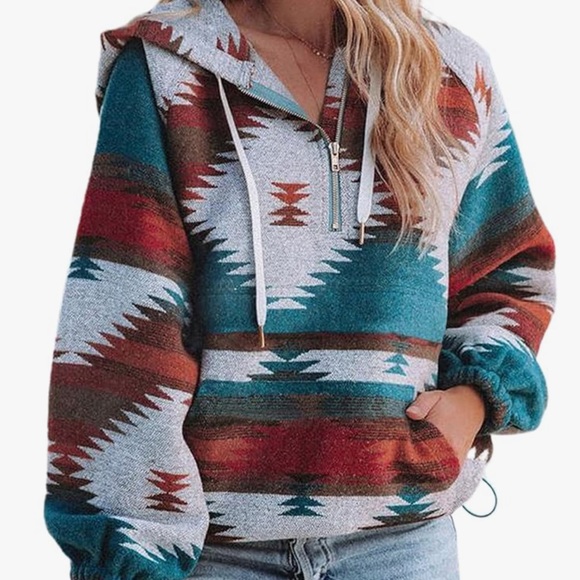 Aztec hoodie - Picture 1 of 2